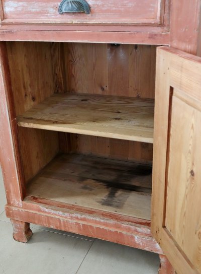 画像15: オーク天板が素朴で素敵な キャビネット