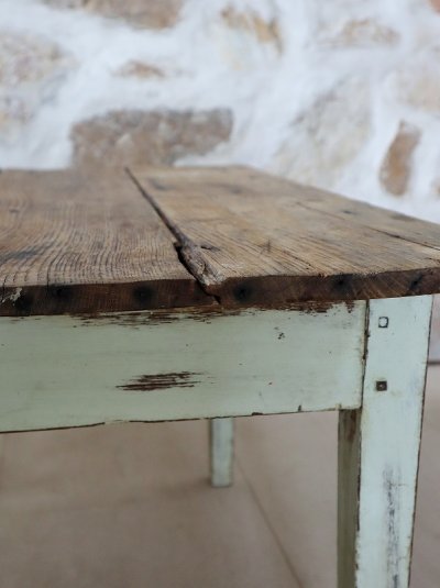 画像13: フランス シャビーなローテーブル