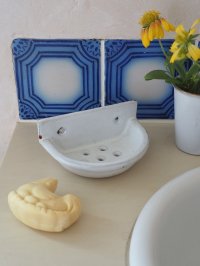 フランス ホーロー製ソープディッシュ