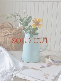 フランス 色がかわいい ホーロー製ジャグ