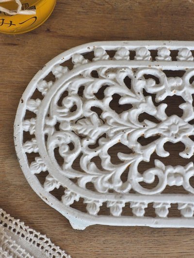 画像2: フランス アイアン製トリベット