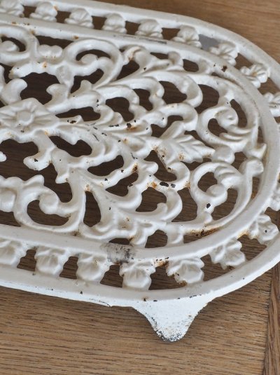 画像6: フランス アイアン製トリベット