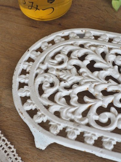 画像3: フランス アイアン製トリベット