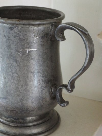 画像9: ティン製ビアマグ