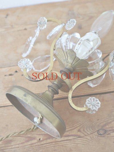 画像14: フランス デザインがかわいい 1灯ろうそく型 テーブルランプ