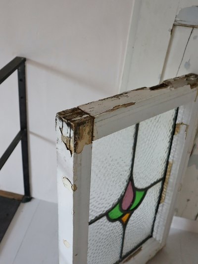 画像7: イギリス 華奢な雰囲気が素敵な ステンドグラス