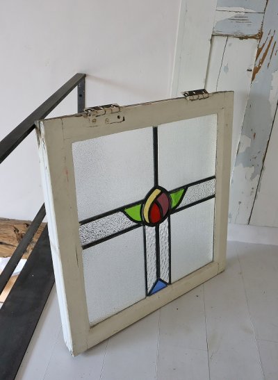 画像12: イギリス 薔薇が素敵な ステンドグラス