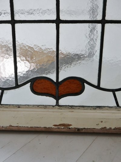 画像3: イギリス お花模様がかわいい ステンドグラス