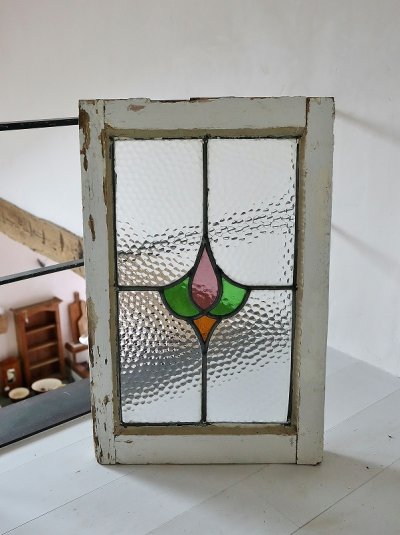 画像9: イギリス 華奢な雰囲気が素敵な ステンドグラス