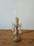 画像3: フランス<br/>真鍮のスタンドが素敵な<br/>1灯ろうそく型<br/>テーブルランプ (3)