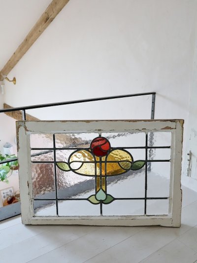 画像11: イギリス 薔薇が素敵な ステンドグラス