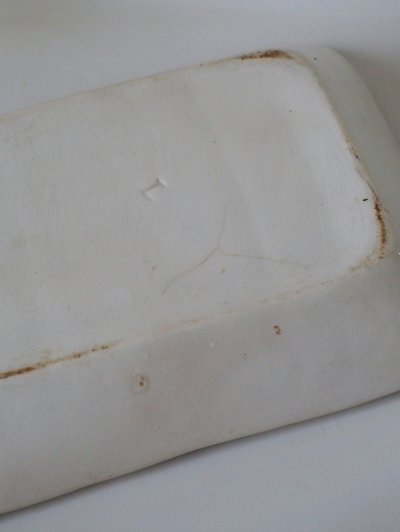 画像13: フランス 陶器製 ソープディッシュ