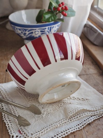 画像8: フランス ストライプがかわいい カフェオレボウル
