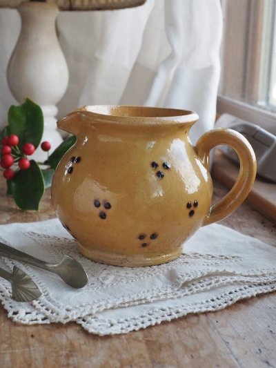 画像2: フランス テラコッタ製 クリーマー