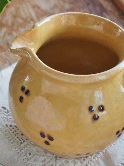 画像9: フランス テラコッタ製 クリーマー