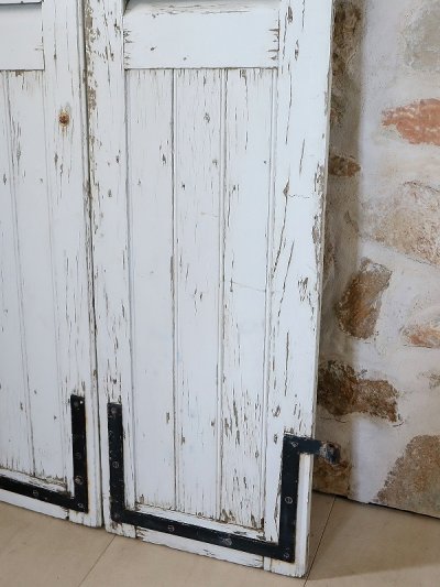 画像13: フランス グレモン錠付き 両開きドア