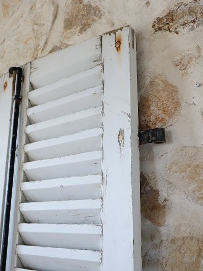 画像2: フランス グレモン錠付き 両開きドア