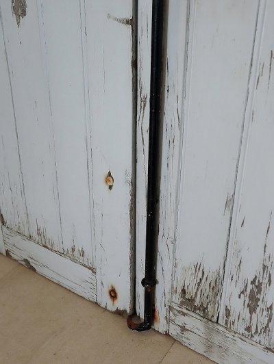 画像6: フランス グレモン錠付き 両開きドア