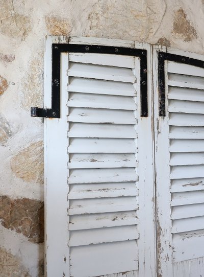 画像14: フランス グレモン錠付き 両開きドア