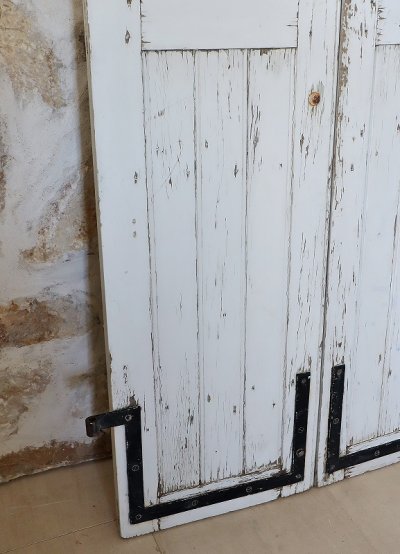 画像16: フランス グレモン錠付き 両開きドア