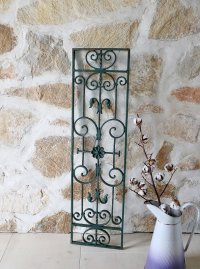 フランス アイアン窓飾り