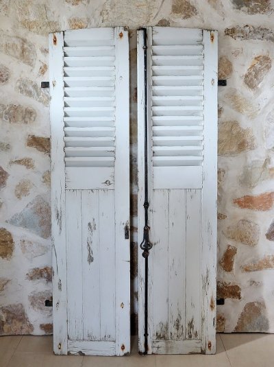 画像10: フランス グレモン錠付き 両開きドア