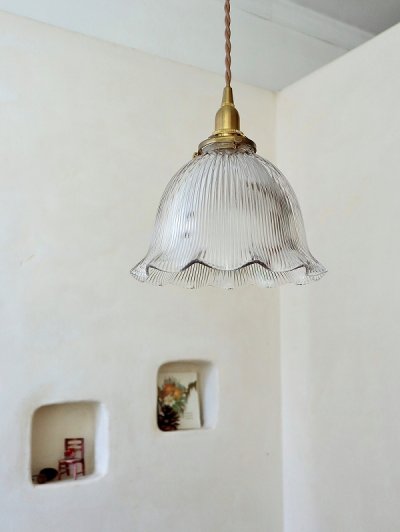 画像7: 大き目でかわいい ガラスランプシェード