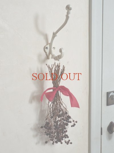 フランス　ホーロー製　フック