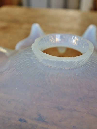 画像11: フランス オパールセント ペンダントシェード