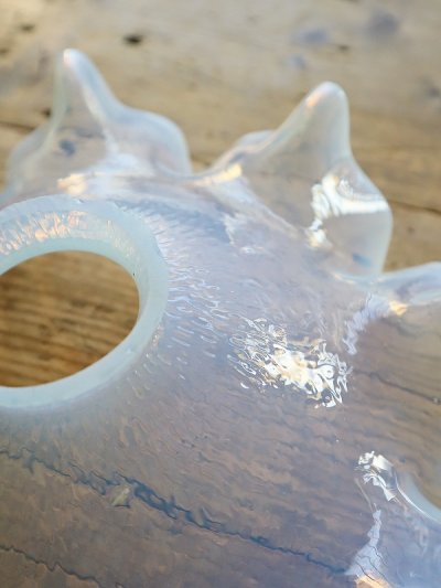 画像15: フランス オパールセント ペンダントシェード