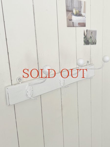 画像10: 金物がかわいい ３連コートフック (10)