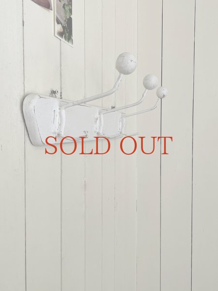 画像8: フォルムがかわいい ３連コートフック (8)