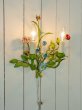画像3: フランス 小花がかわいい アイアン製ウォールライト (3)