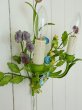 画像6: フランス 小花がかわいい アイアン製ウォールライト (6)