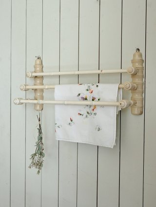 フランスアンティーク　アイアンフック　ワイヤー　トーション ブロカント フランスアンティーク アイアンフック ワイヤー トーション