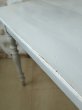 画像14: フランス 脚のデザインが素敵な ホワイトテーブル (14)