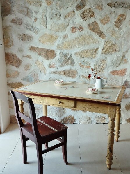 フランス かわいい アンティーク テーブル