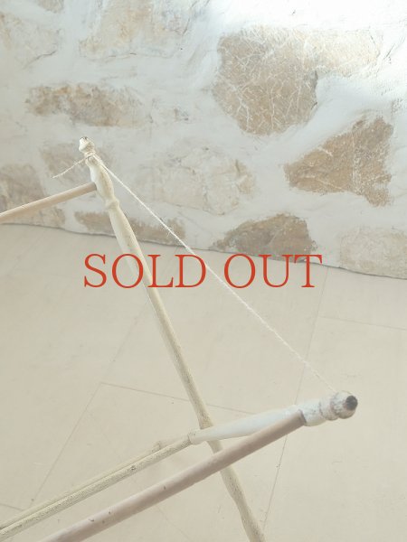 画像5: フランス ソーイングバスケット用 木製フレーム (5)