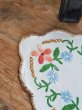 画像3: フランス お花刺繍がかわいい テーブルクロス (3)