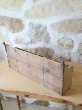 画像11: フランス 素朴なボックス型 木製シェルフ (11)