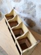 画像5: フランス 素朴なボックス型 木製シェルフ (5)