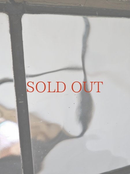 画像12: イギリス 格子が大人っぽい カラーレスステンド (12)