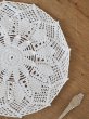画像7: フランス レース編みテーブルセンター (7)