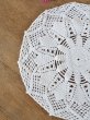 画像2: フランス レース編みテーブルセンター (2)