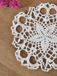 画像6: フランス レース編みテーブルセンター (6)