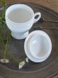 画像10: フランス 1900年初頭の繊細な 陶器製クレミエ (10)