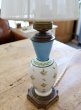画像6: フランス 陶器の小花がかわいい テーブルランプ (6)