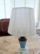 画像5: フランス 陶器の小花がかわいい テーブルランプ (5)