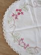 画像7: フランス 刺繍がかわいい テーブルクロス (7)