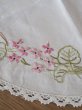 画像3: フランス 刺繍がかわいい テーブルクロス (3)